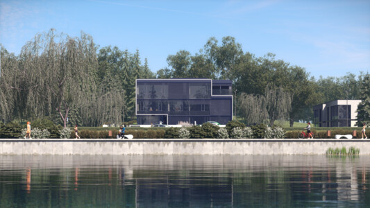 Projekt i wizualizacje biurowca na Szelągowskiej